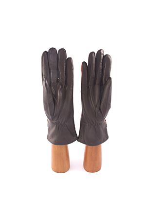 Guanti in pelle bicolor foderati in cashmere Capri Gloves | CA2380BLACKLUGGAGE